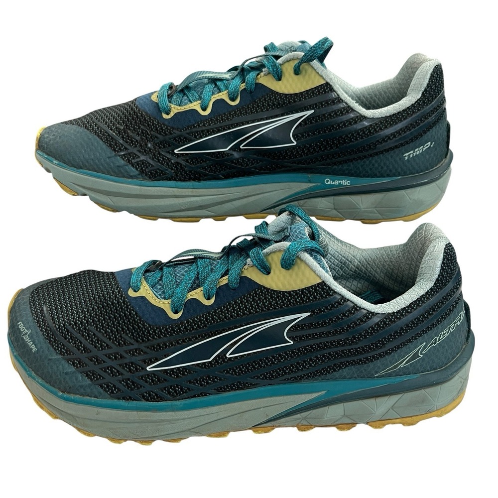 Altra Timp 2 Womens 9 Green Trail Running Shoes Athletic Outdoor Sneakers
